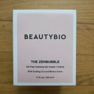 BeautyBio The ZenBubble Calming Gel Cream Oil Free Cica Sealed 1.7 Floz